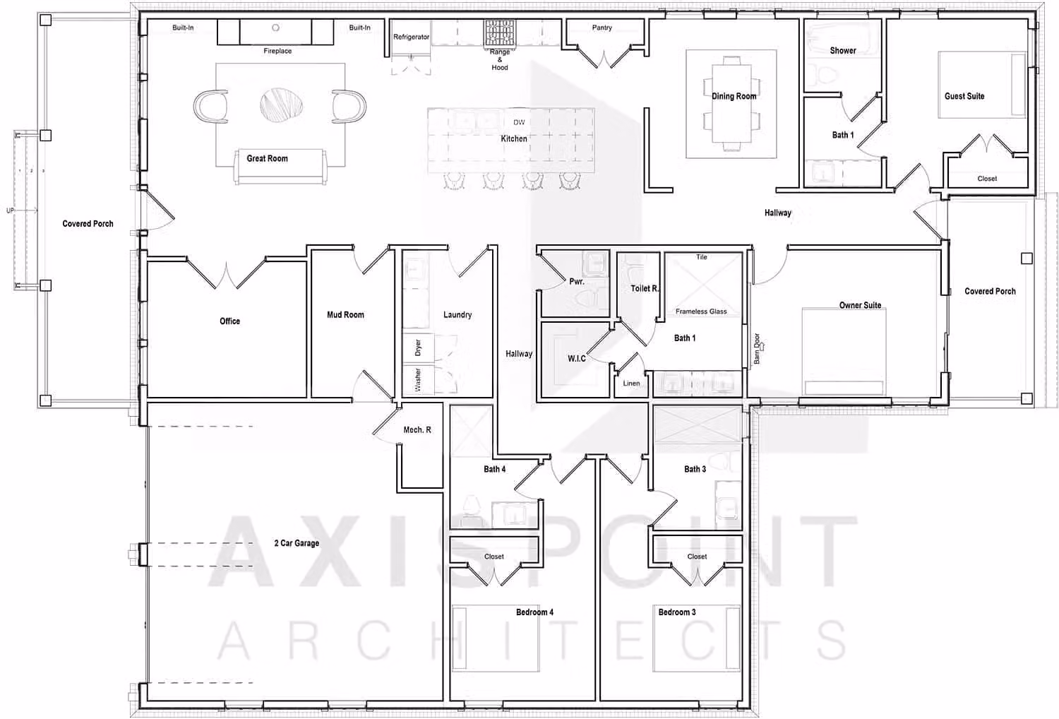 Modern Farmhouse Floor Plan