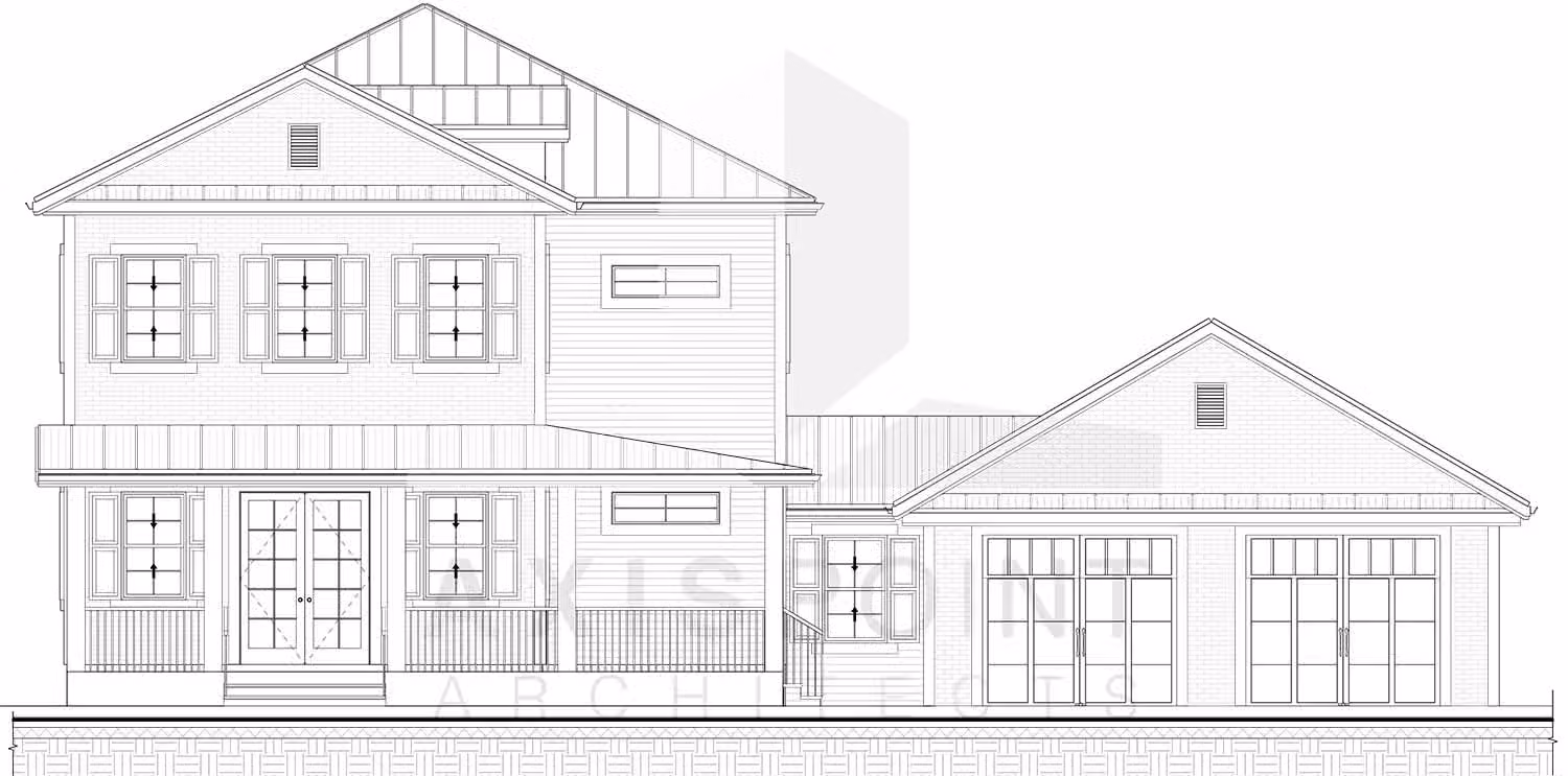 Charleston House Front Elevation